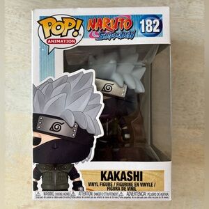 Funko Pop Naruto Shippuden Kakashi Figure - Gray and Black 182